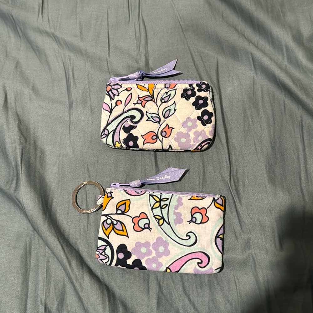Vera Bradley, coin purse and ID pouch.